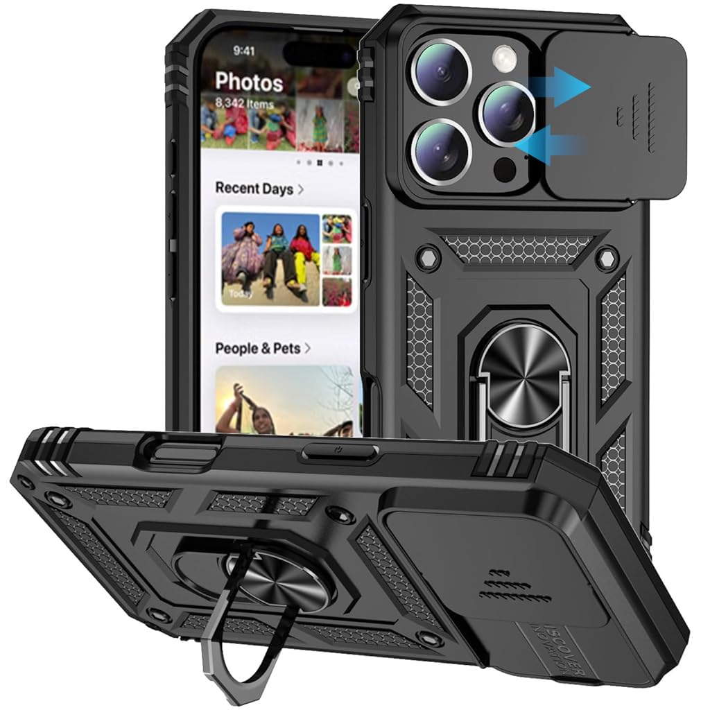 ZORBES Heavy Duty Shockproof Rugged Bumper for 16 Pro Accessories Black ZORBES Heavy Duty Shockproof Rugged Bumper for 16 Pro Accessories Black
